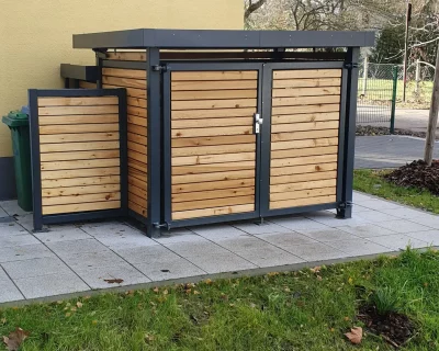 Referenzbild einer Fahrradeinhausung